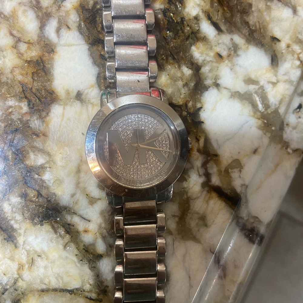 Silver Michael Kors watch
